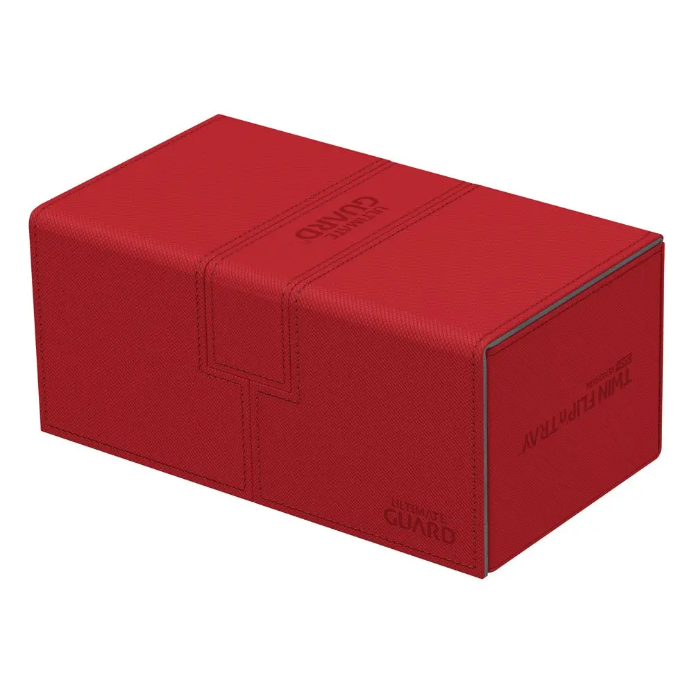 Ultimate Guard Twin Flip´n´Tray Deck Case 200+ Standard Size XenoSkin Red product photo