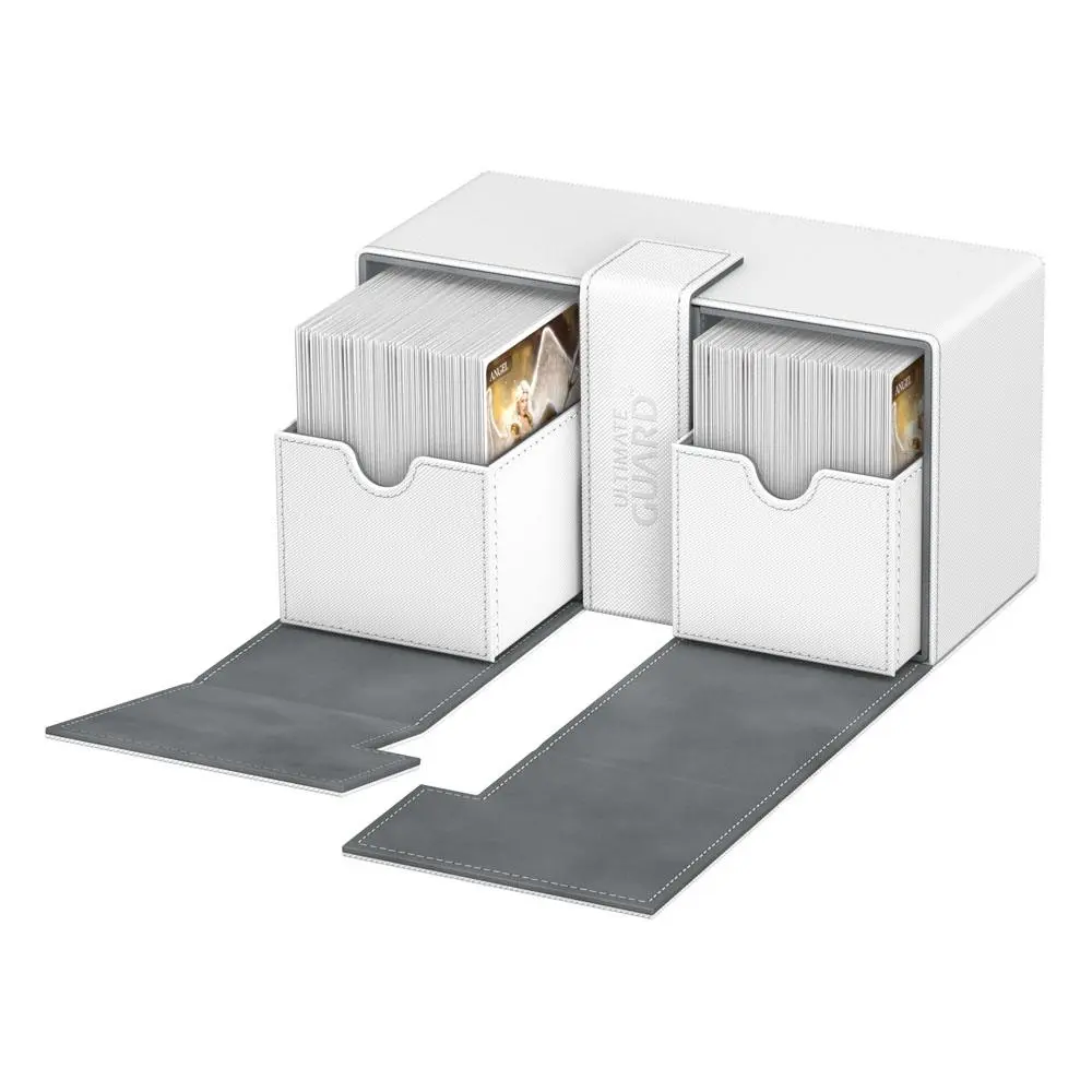 Ultimate Guard Twin Flip´n´Tray Deck Case 200+ Standard Size XenoSkin White product photo