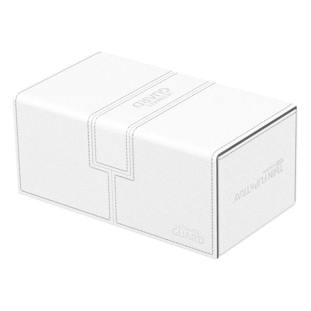 Ultimate Guard Twin Flip´n´Tray Deck Case 200+ Standard Size XenoSkin White product photo