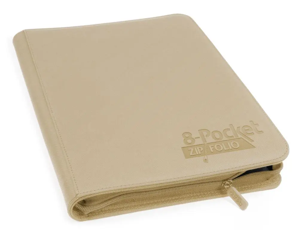 Ultimate Guard Zipfolio 320 - 8-Pocket XenoSkin Sand product photo