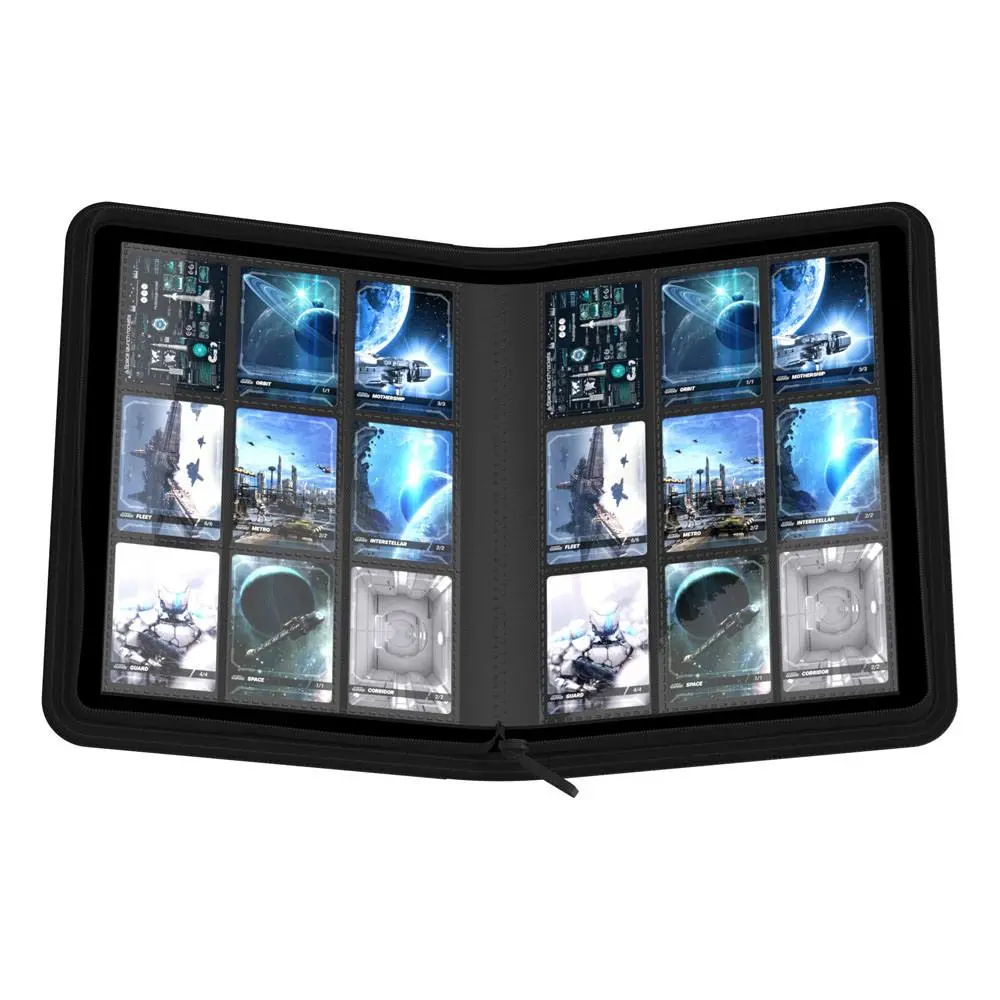 Ultimate Guard Zipfolio 360 - 18-Pocket XenoSkin Mini American Black product photo