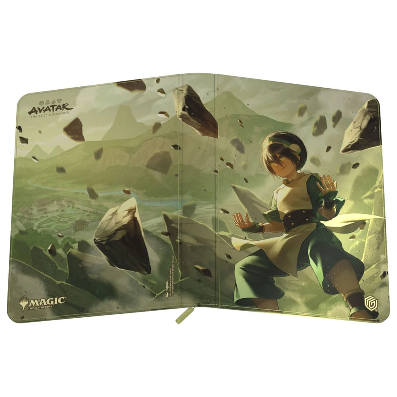 Ultimate Guard Zipfolio 360 Xenoskin Magic: The Gathering "Avatar: The Last Airbender" - Toph product photo