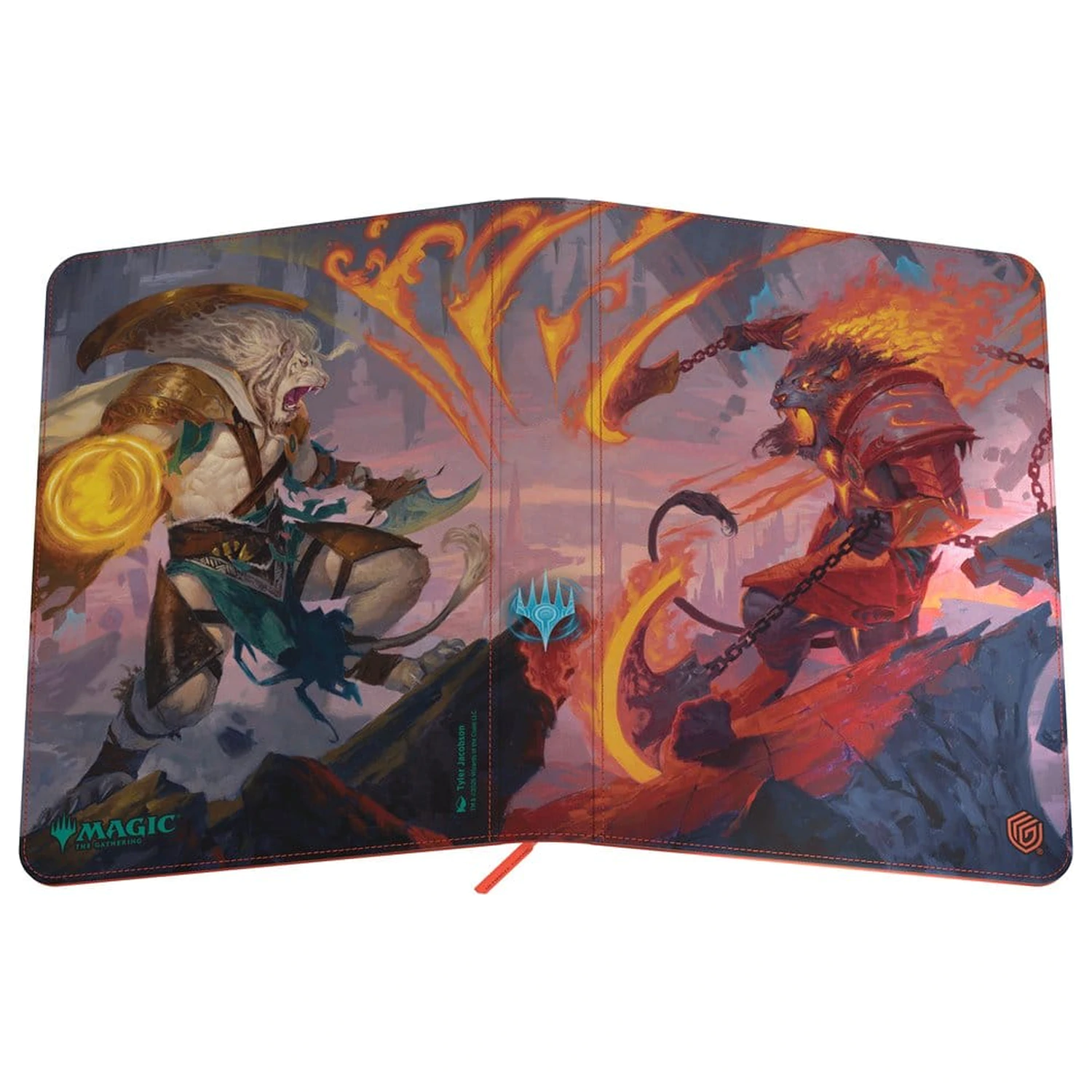 Ultimate Guard Zipfolio 360 Xenoskin Magic: The Gathering "Reality Fracture" - Ajani Resolute / Ajani Unrelenting product photo