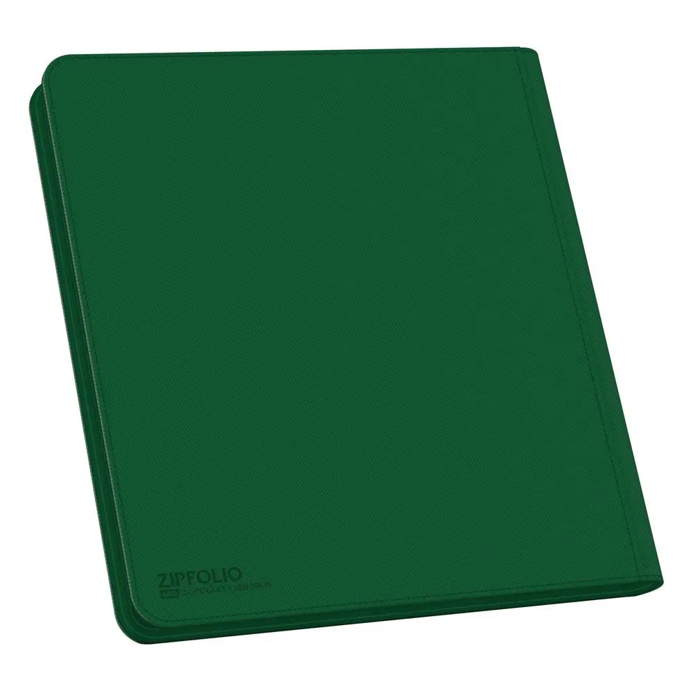 Ultimate Guard Zipfolio 480 - 24-Pocket XenoSkin (Quadrow) - Green product photo