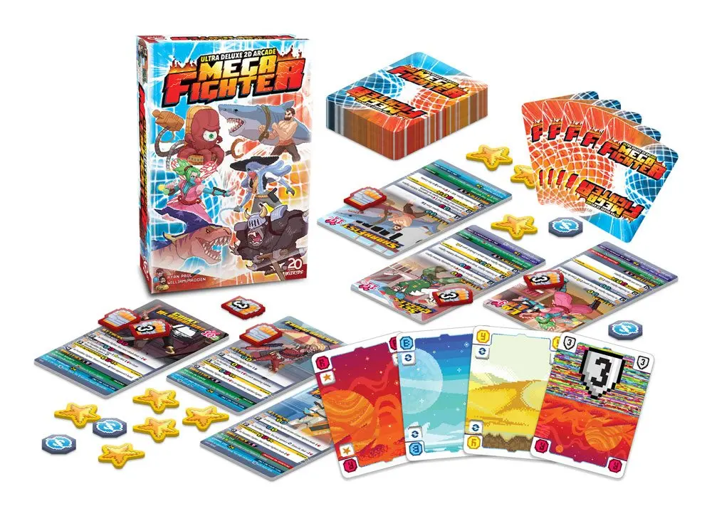 Ultra Deluxe 2D Arcade Mega Fighter Card Game *English Version* product photo