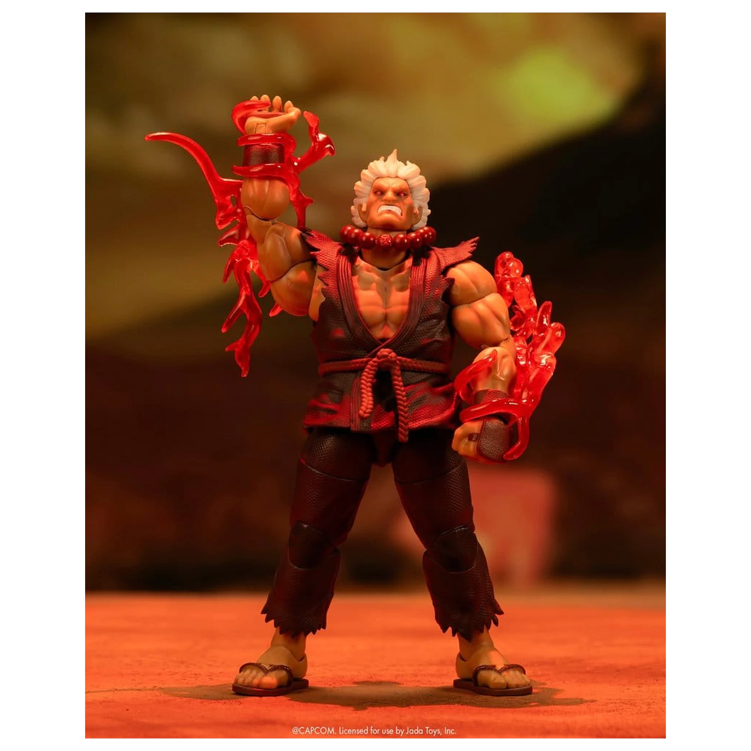 Ultra Street Fighter II: The Final Challengers Action Figure 1/12 Akuma Deluxe 15 cm product photo