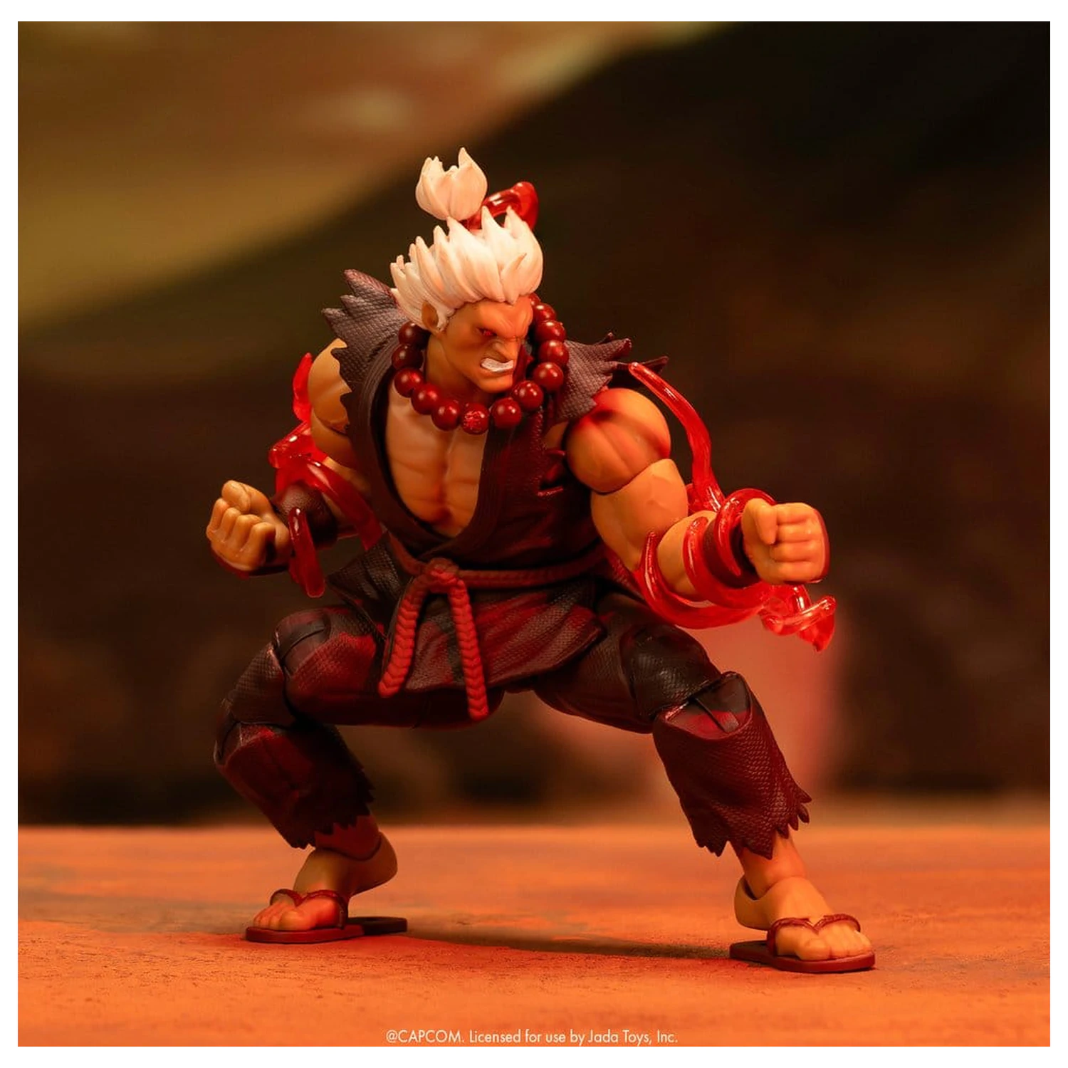 Ultra Street Fighter II: The Final Challengers Action Figure 1/12 Akuma Deluxe 15 cm product photo