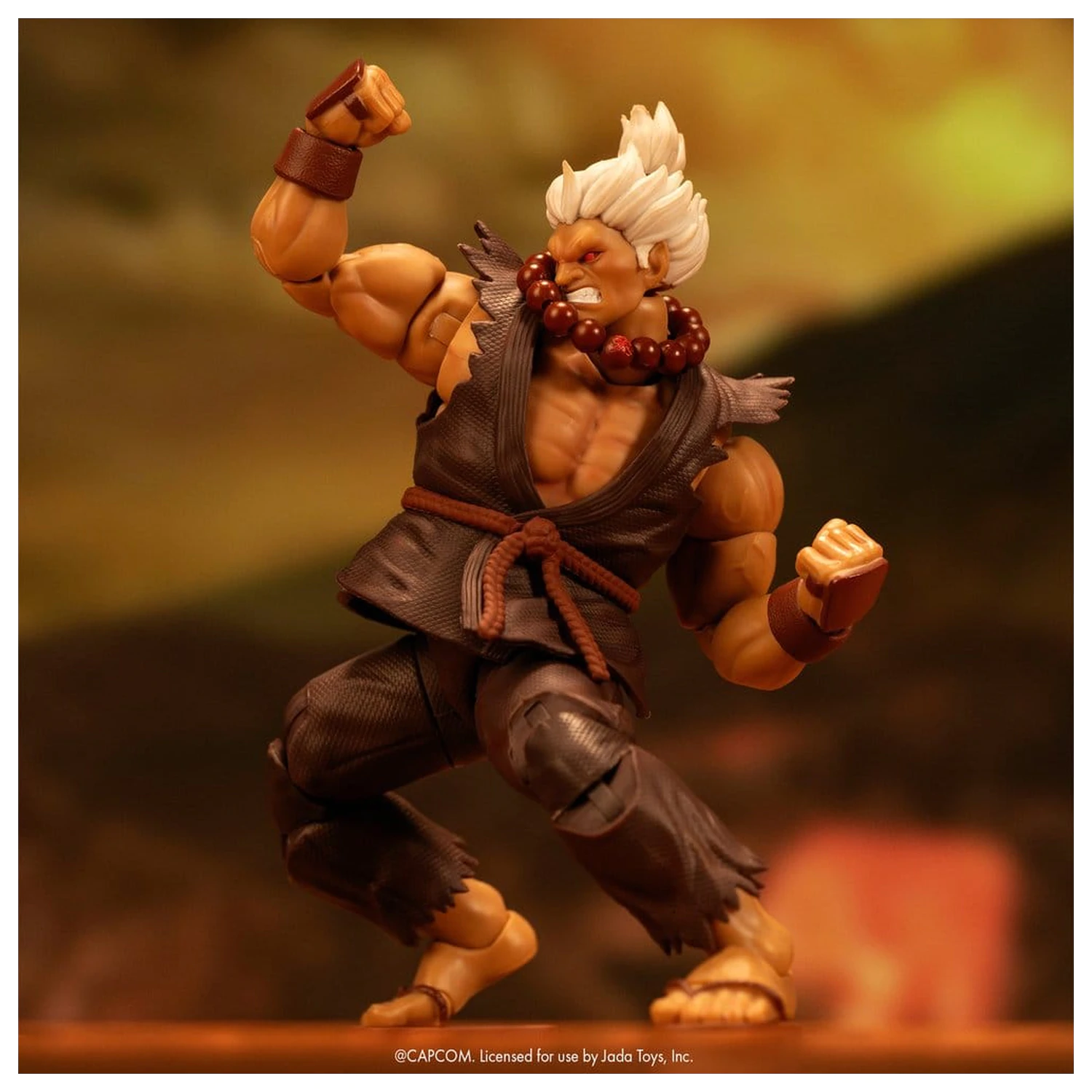 Ultra Street Fighter II: The Final Challengers Action Figure 1/12 Akuma Deluxe 15 cm product photo