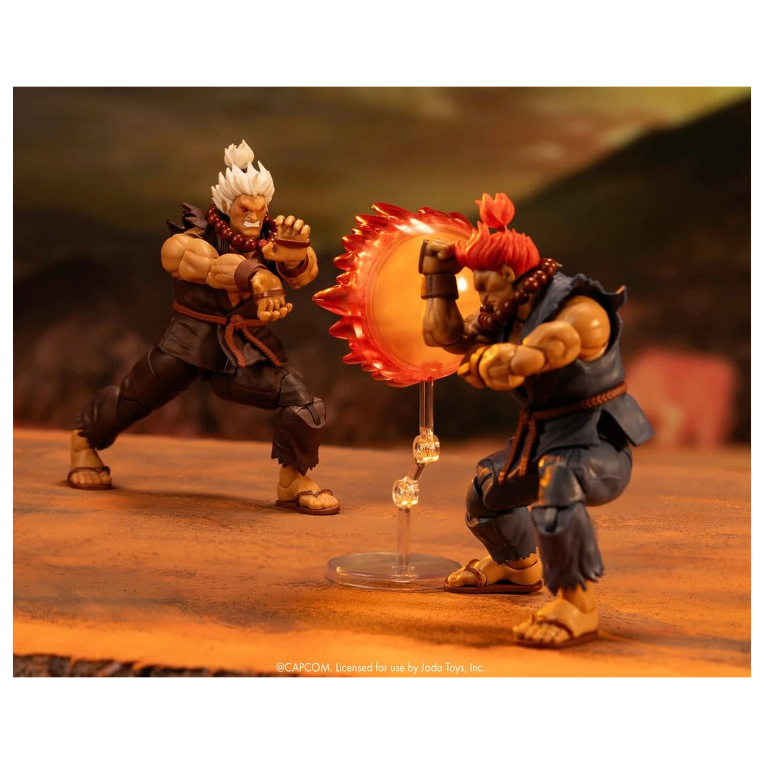 Ultra Street Fighter II: The Final Challengers Action Figure 1/12 Akuma Deluxe 15 cm product photo