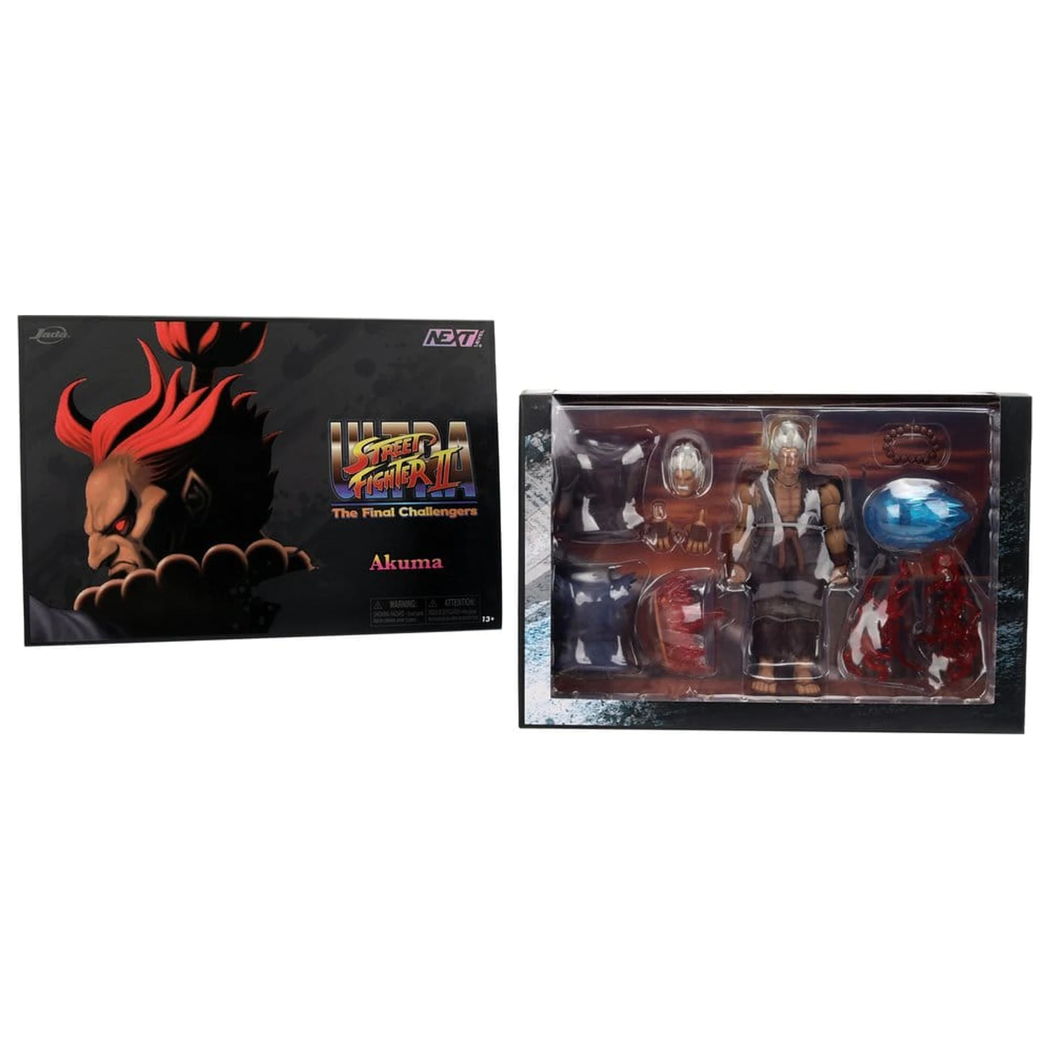 Ultra Street Fighter II: The Final Challengers Action Figure 1/12 Akuma Deluxe 15 cm product photo