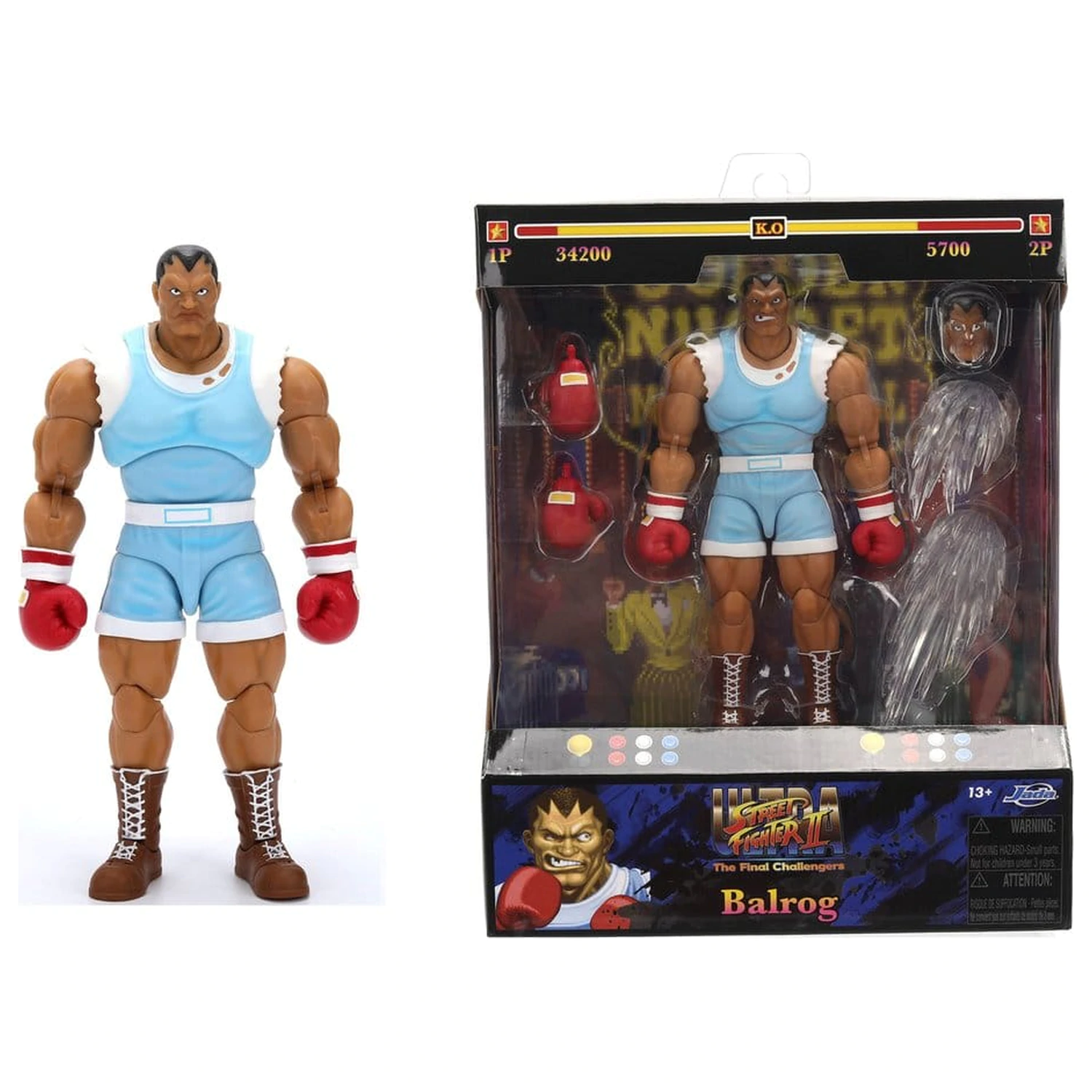 Ultra Street Fighter II: The Final Challengers Action Figure 1/12 Balrog 17 cm    product photo