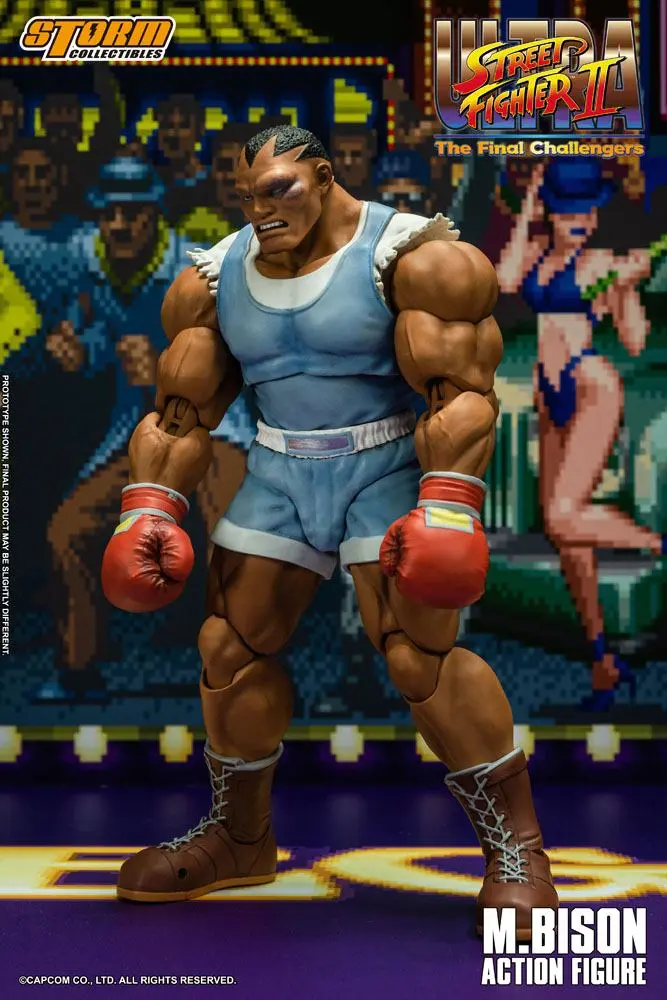 Ultra Street Fighter II: The Final Challengers Action Figure 1/12 Balrog 17 cm product photo