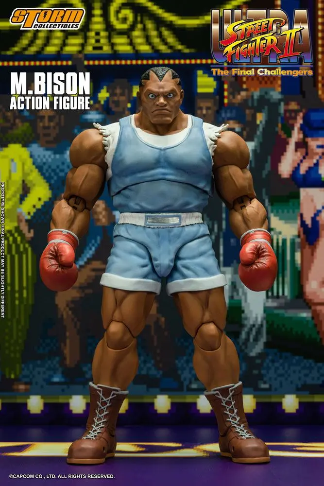 Ultra Street Fighter II: The Final Challengers Action Figure 1/12 Balrog 17 cm product photo