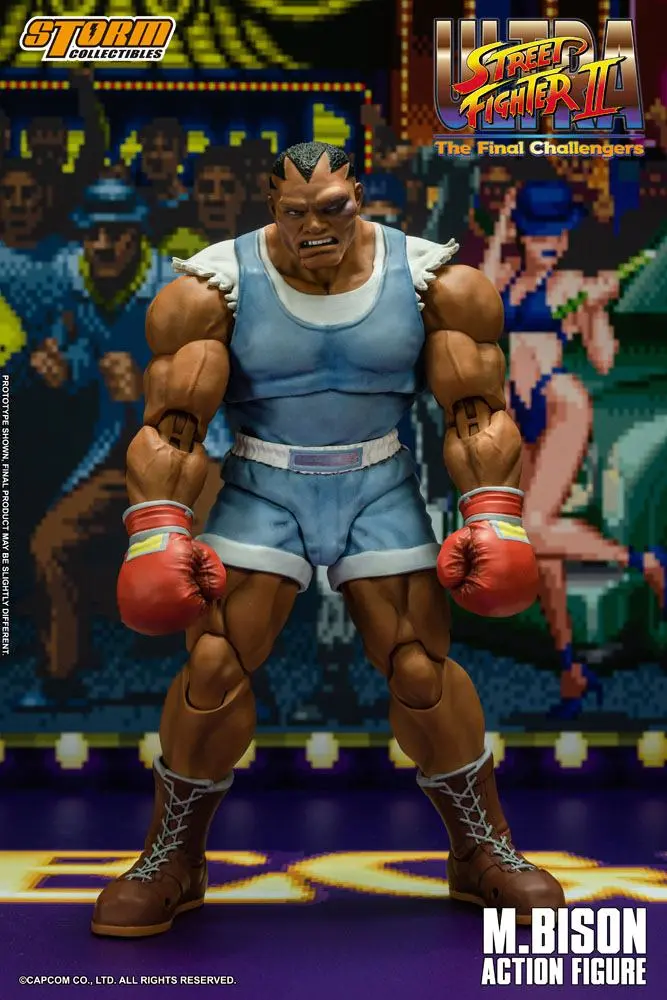 Ultra Street Fighter II: The Final Challengers Action Figure 1/12 Balrog 17 cm product photo