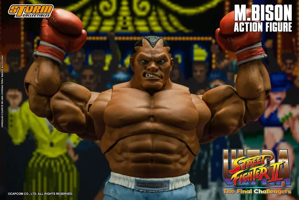 Ultra Street Fighter II: The Final Challengers Action Figure 1/12 Balrog 17 cm product photo