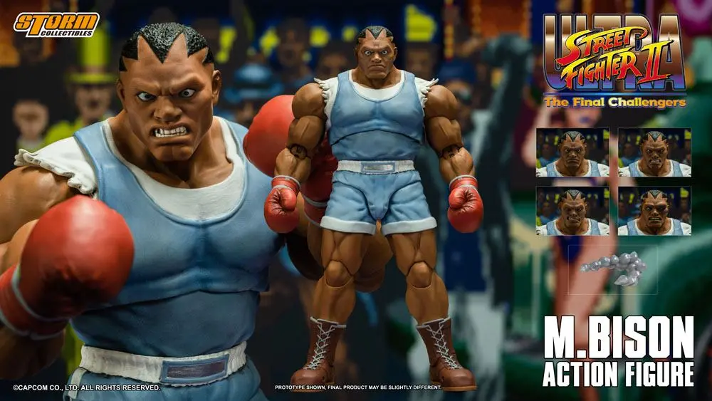 Ultra Street Fighter II: The Final Challengers Action Figure 1/12 Balrog 17 cm product photo
