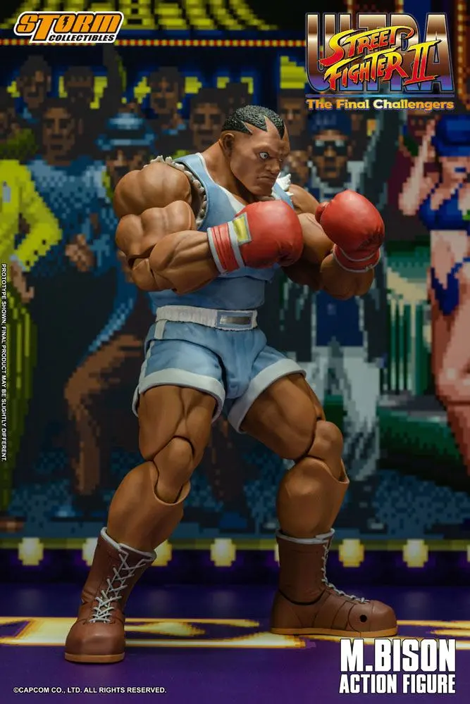 Ultra Street Fighter II: The Final Challengers Action Figure 1/12 Balrog 17 cm product photo