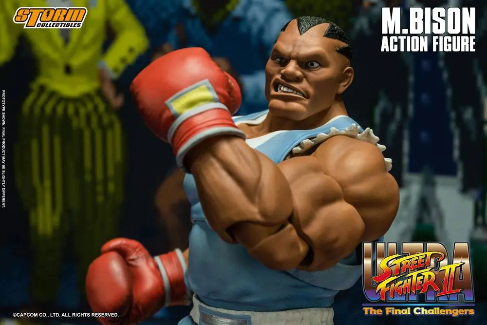 Ultra Street Fighter II: The Final Challengers Action Figure 1/12 Balrog 17 cm product photo