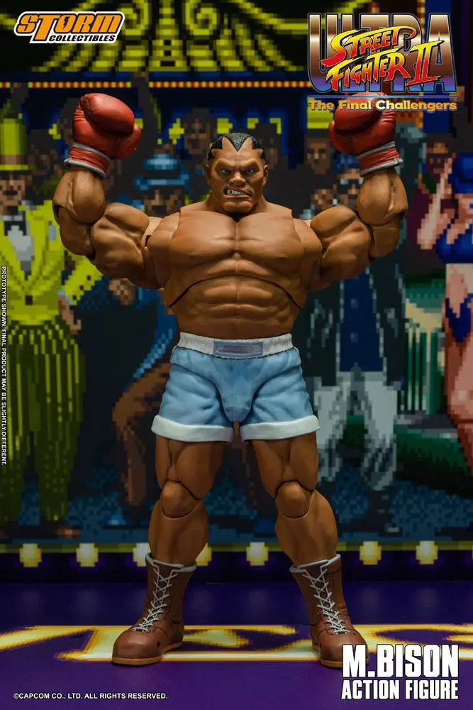 Ultra Street Fighter II: The Final Challengers Action Figure 1/12 Balrog 17 cm product photo