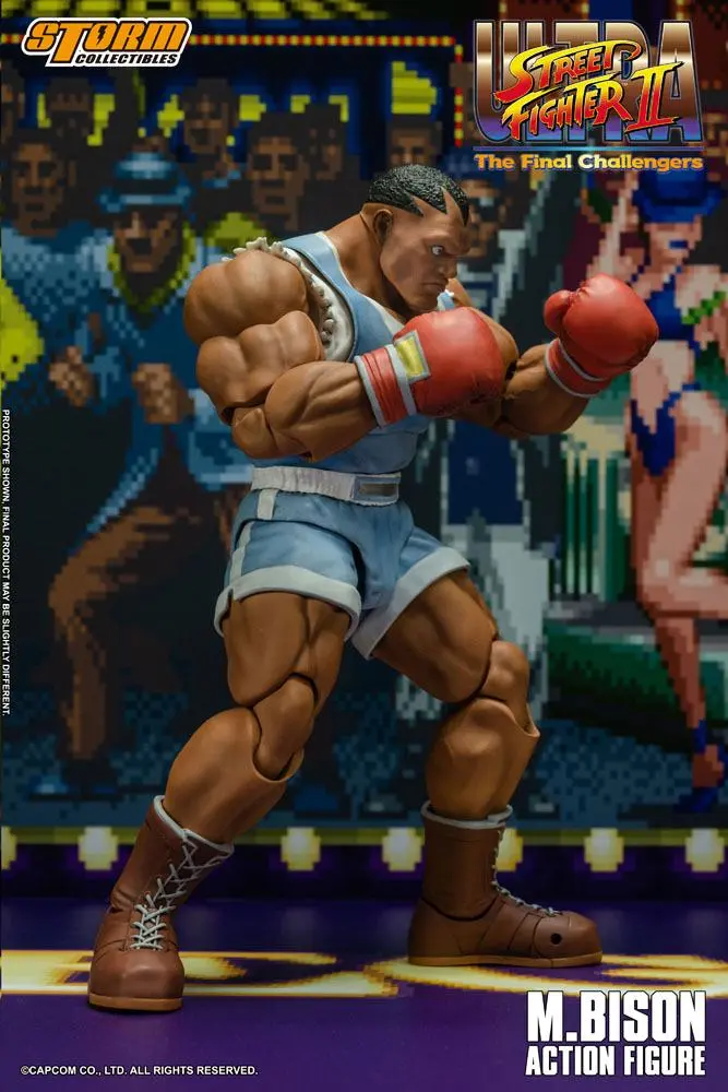 Ultra Street Fighter II: The Final Challengers Action Figure 1/12 Balrog 17 cm product photo