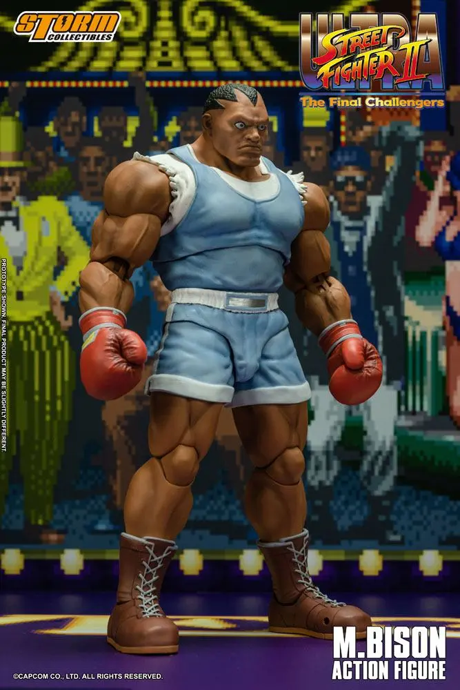 Ultra Street Fighter II: The Final Challengers Action Figure 1/12 Balrog 17 cm product photo