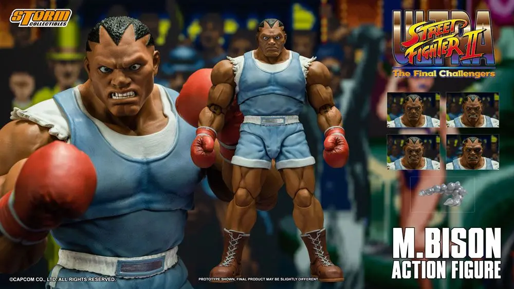 Ultra Street Fighter II: The Final Challengers Action Figure 1/12 Balrog 17 cm product photo