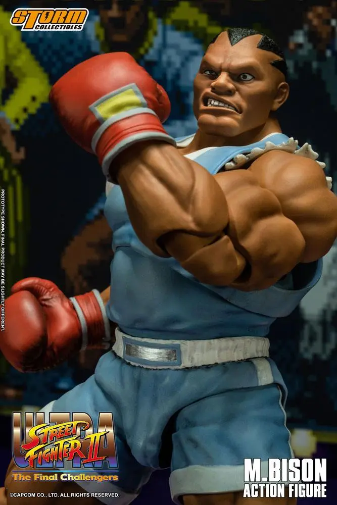 Ultra Street Fighter II: The Final Challengers Action Figure 1/12 Balrog 17 cm product photo