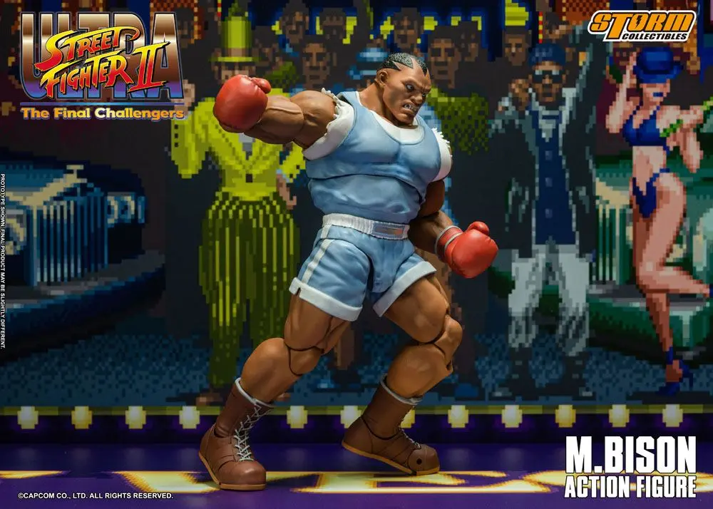 Ultra Street Fighter II: The Final Challengers Action Figure 1/12 Balrog 17 cm product photo