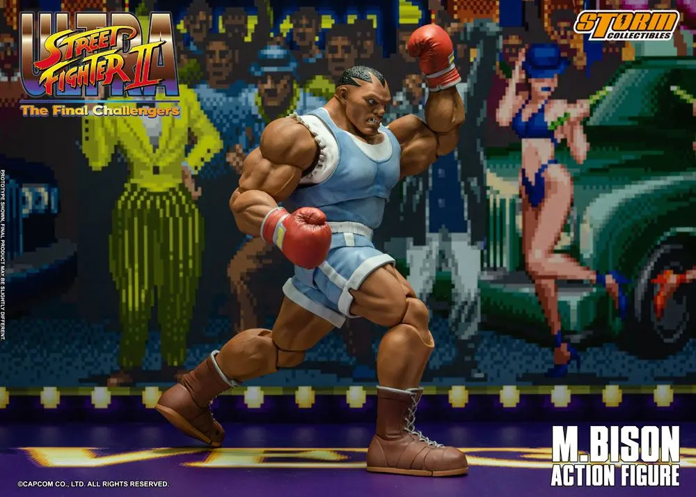 Ultra Street Fighter II: The Final Challengers Action Figure 1/12 Balrog 17 cm product photo