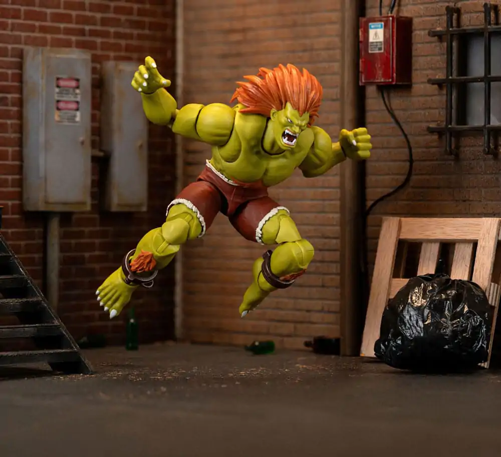 Ultra Street Fighter II: The Final Challengers Action Figure 1/12 Blanka 19 cm product photo