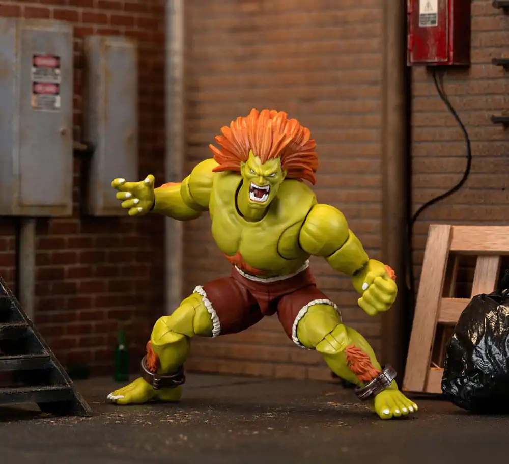 Ultra Street Fighter II: The Final Challengers Action Figure 1/12 Blanka 19 cm product photo