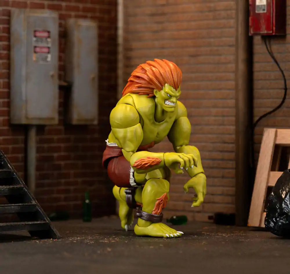 Ultra Street Fighter II: The Final Challengers Action Figure 1/12 Blanka 19 cm product photo
