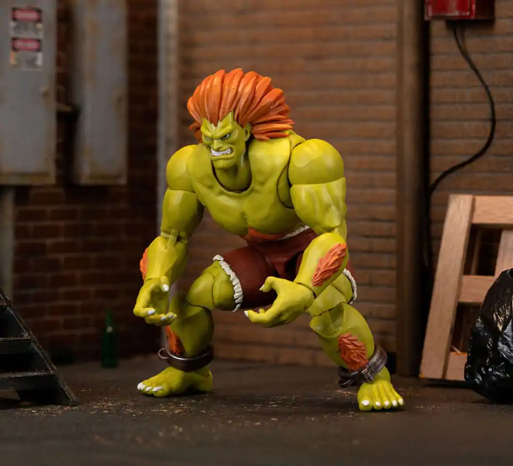 Ultra Street Fighter II: The Final Challengers Action Figure 1/12 Blanka 19 cm product photo