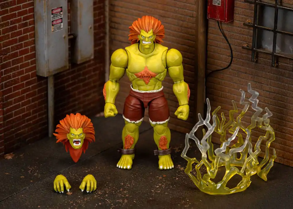 Ultra Street Fighter II: The Final Challengers Action Figure 1/12 Blanka 19 cm product photo
