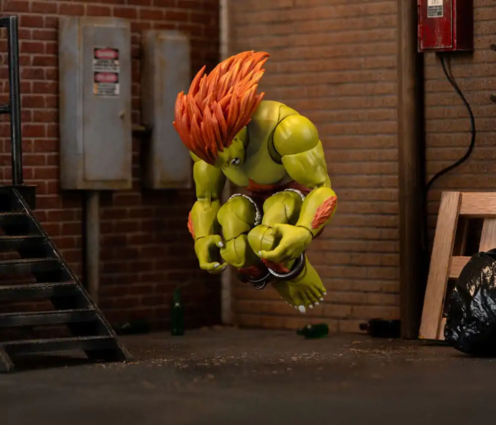 Ultra Street Fighter II: The Final Challengers Action Figure 1/12 Blanka 19 cm product photo