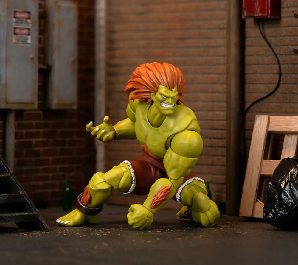 Ultra Street Fighter II: The Final Challengers Action Figure 1/12 Blanka 19 cm product photo