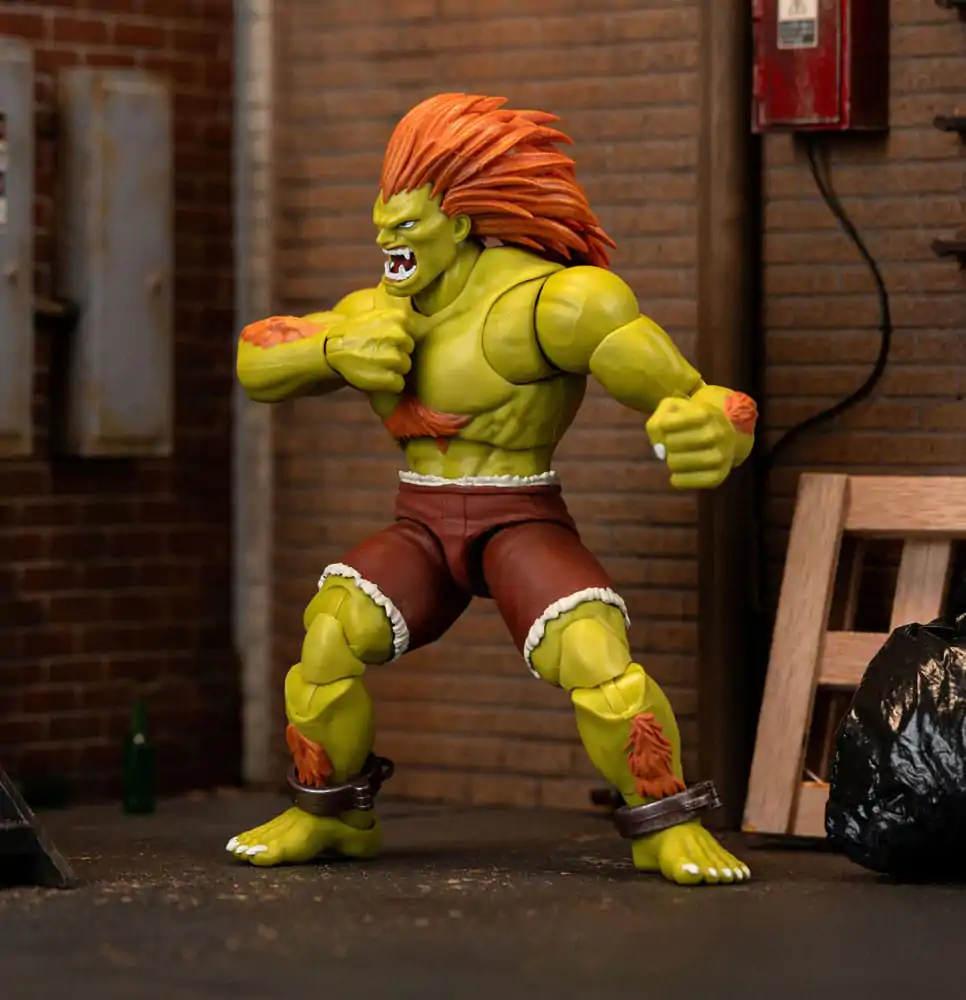 Ultra Street Fighter II: The Final Challengers Action Figure 1/12 Blanka 19 cm product photo
