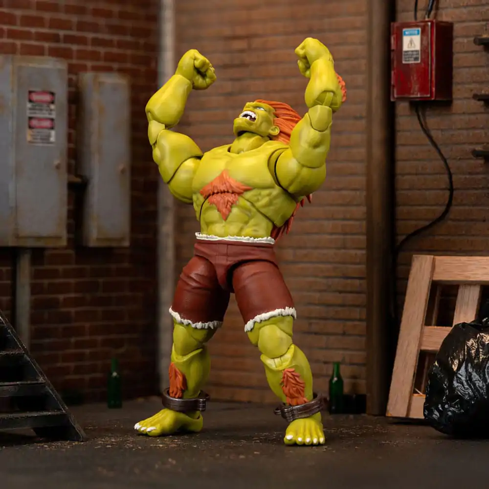 Ultra Street Fighter II: The Final Challengers Action Figure 1/12 Blanka 19 cm product photo