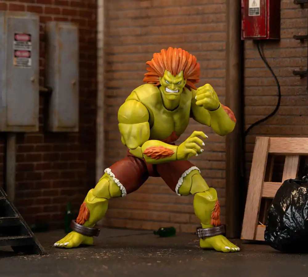 Ultra Street Fighter II: The Final Challengers Action Figure 1/12 Blanka 19 cm product photo