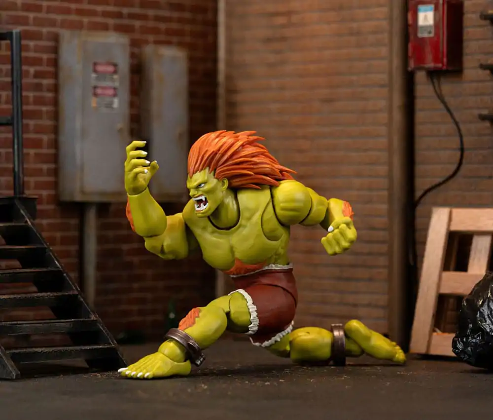 Ultra Street Fighter II: The Final Challengers Action Figure 1/12 Blanka 19 cm product photo