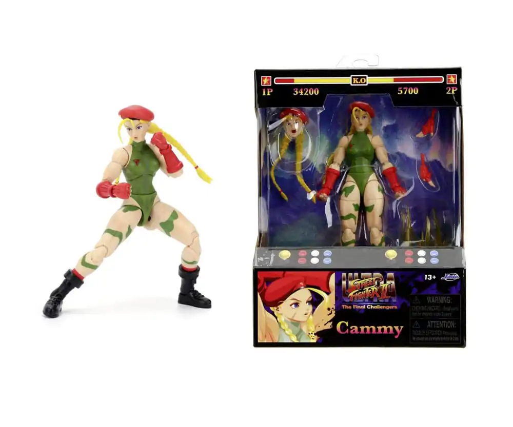 Ultra Street Fighter II: The Final Challengers Action Figure 1/12 Cammy 15 cm product photo