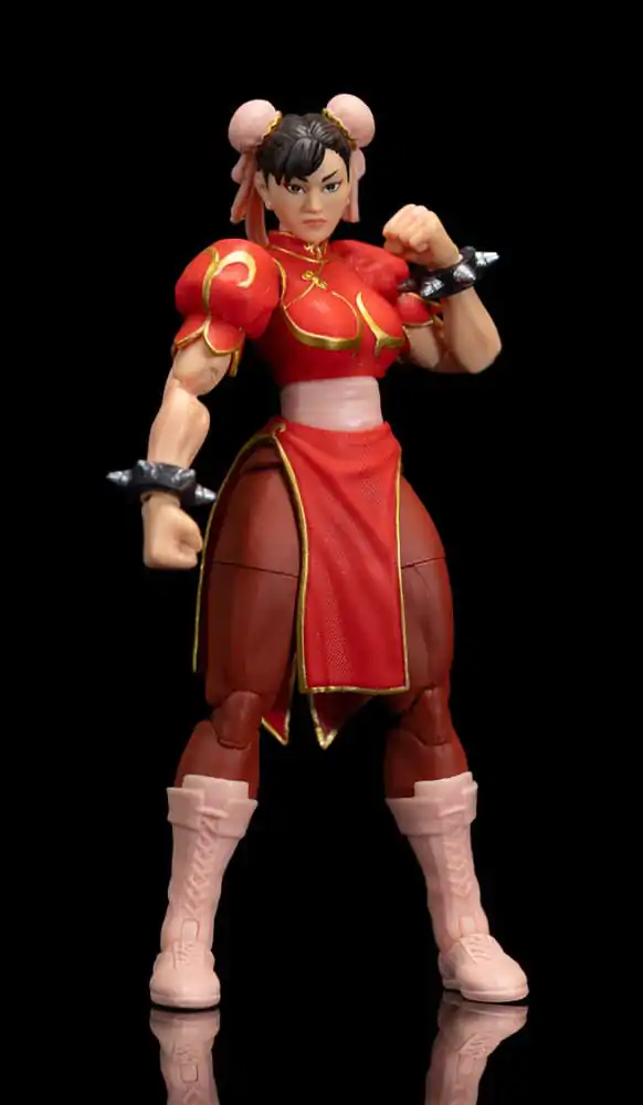 Ultra Street Fighter II: The Final Challengers Action Figure 1/12 Chun-Li Player 2 Red Ver. 15 cm product photo