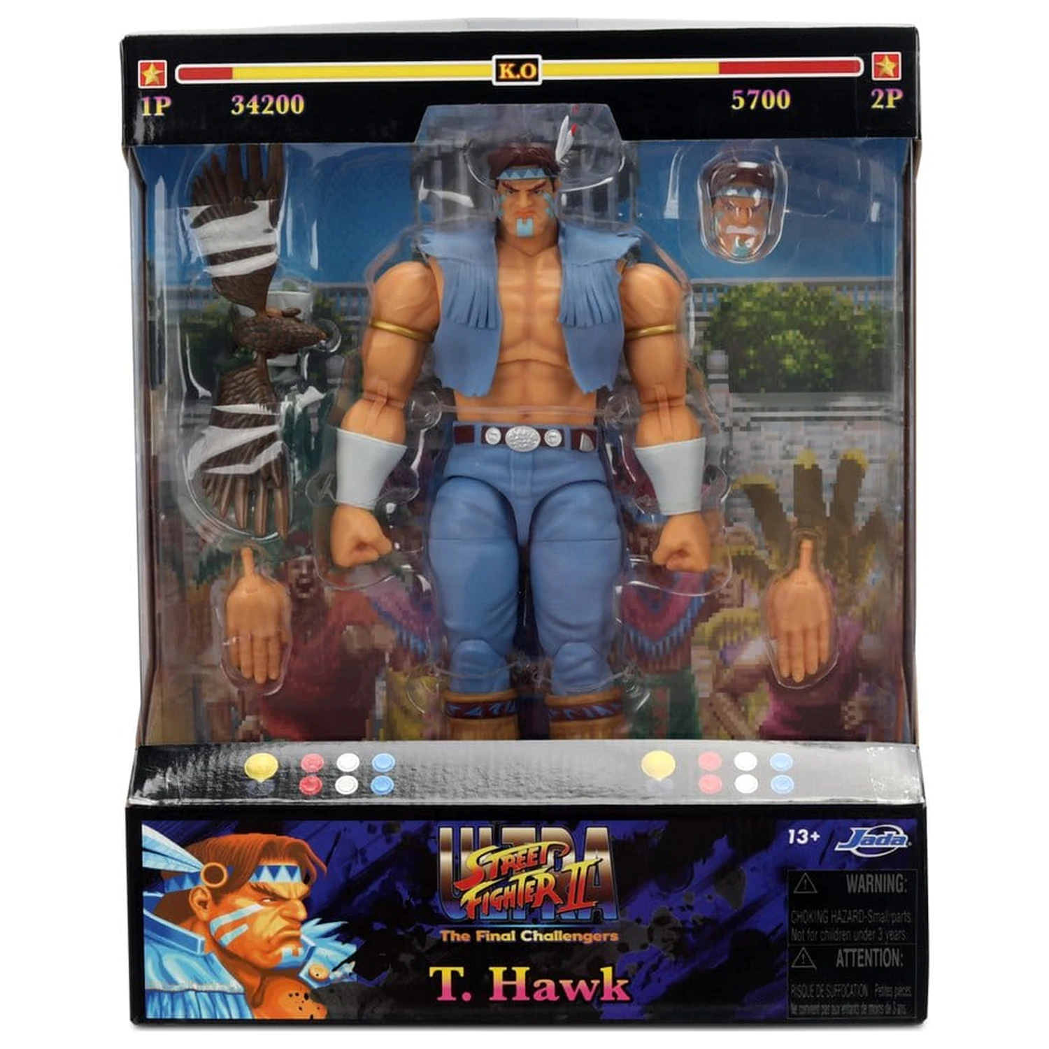 Ultra Street Fighter II: The Final Challengers Action Figure 1/12 Hawk 20 cm     product photo