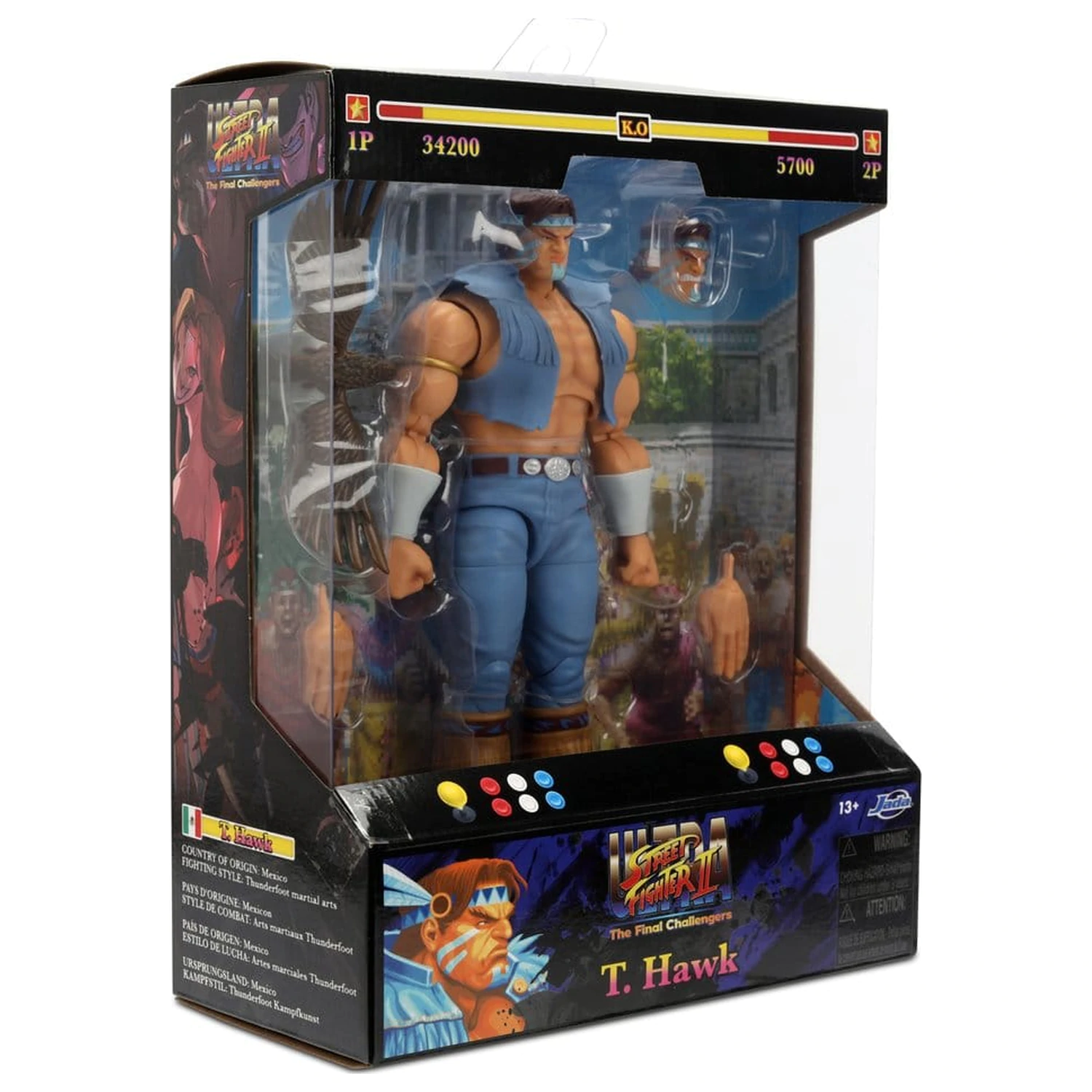 Ultra Street Fighter II: The Final Challengers Action Figure 1/12 Hawk 20 cm     product photo