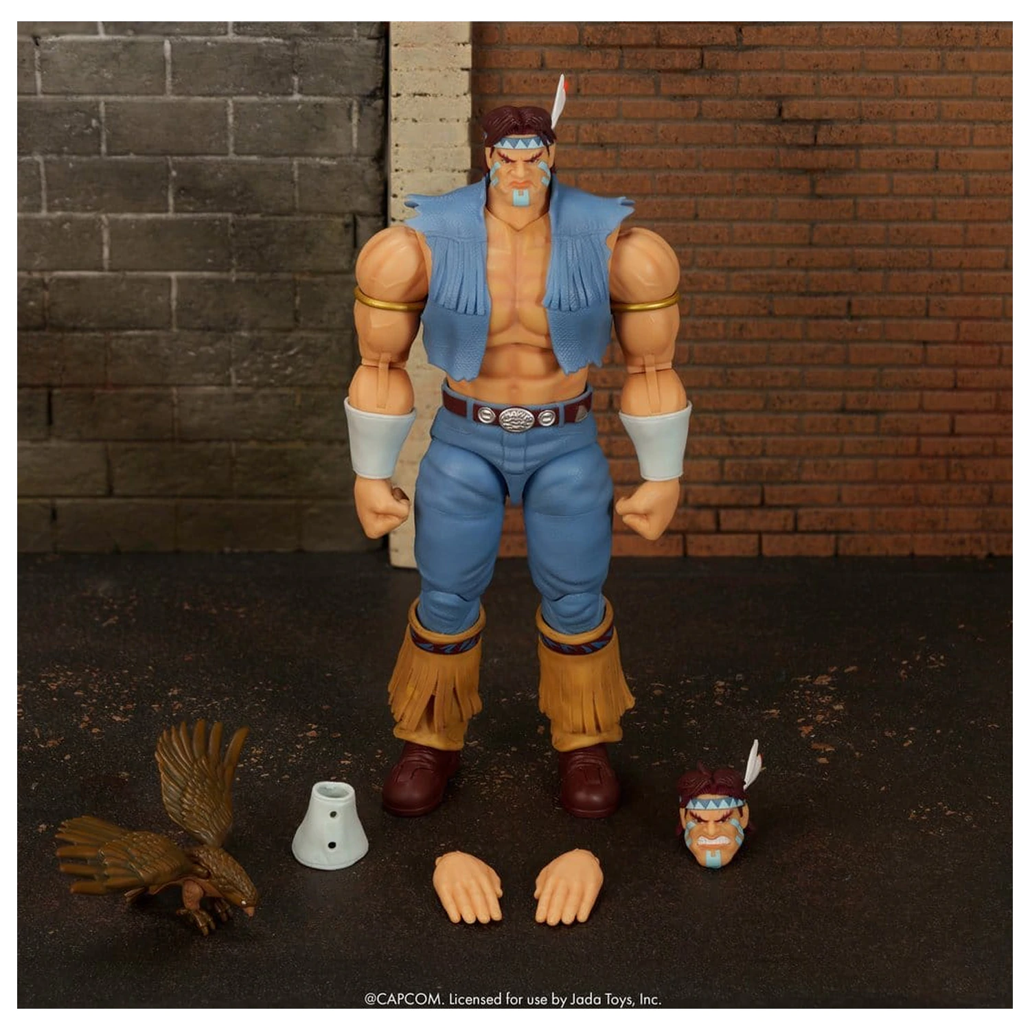 Ultra Street Fighter II: The Final Challengers Action Figure 1/12 Hawk 20 cm     product photo
