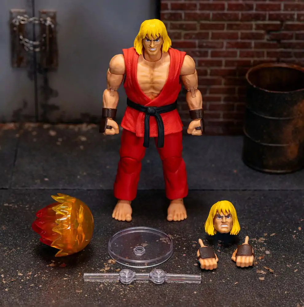 Ultra Street Fighter II: The Final Challengers Action Figure 1/12 Ken 15 cm product photo