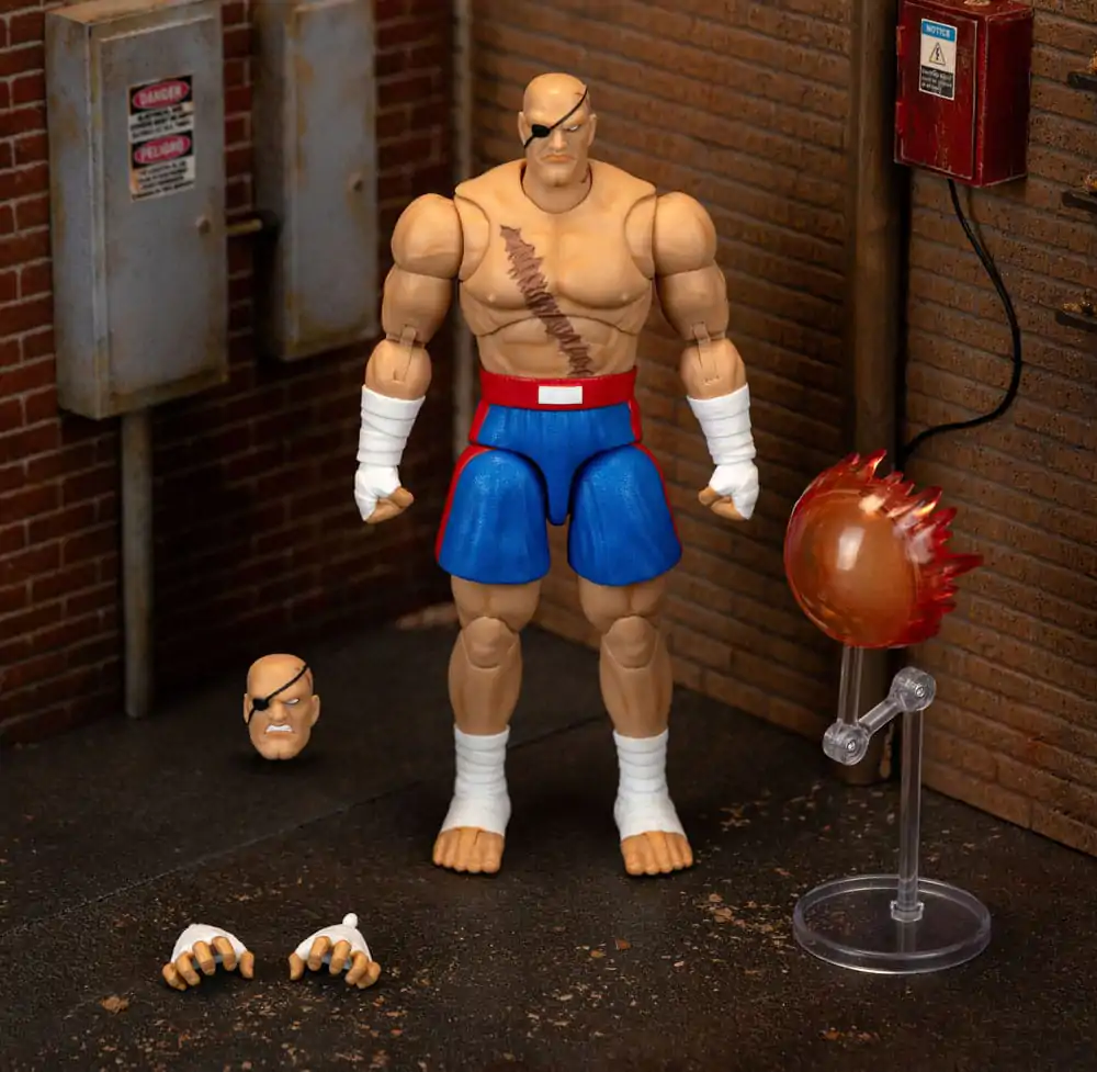 Ultra Street Fighter II: The Final Challengers Action Figure 1/12 Sagat 19 cm product photo