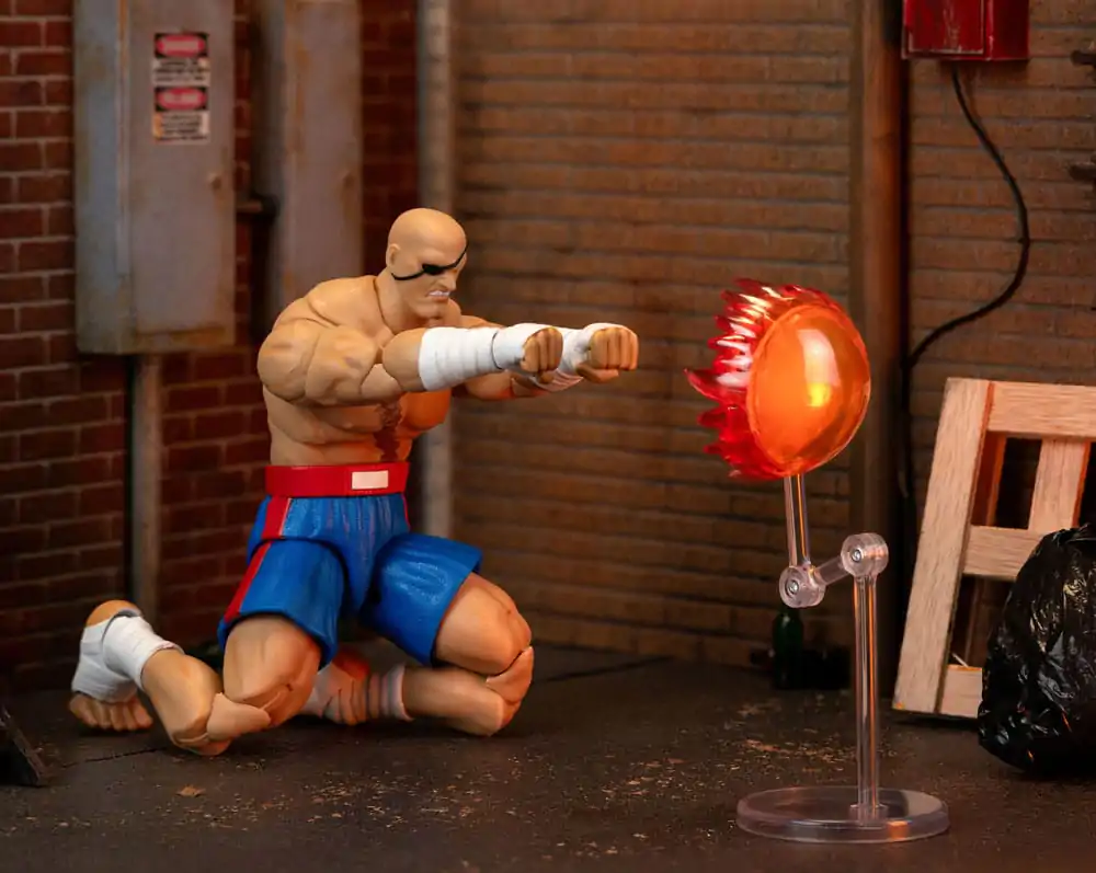 Ultra Street Fighter II: The Final Challengers Action Figure 1/12 Sagat 19 cm product photo