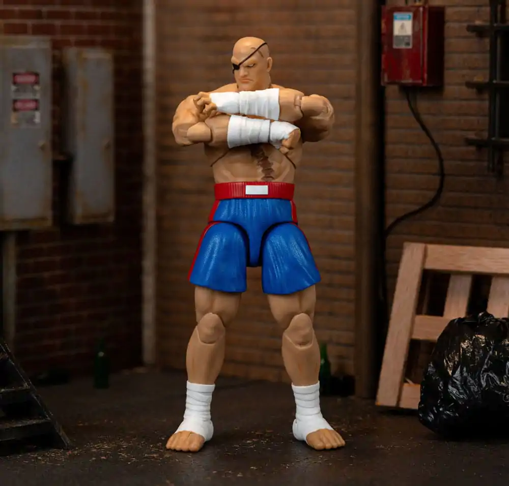 Ultra Street Fighter II: The Final Challengers Action Figure 1/12 Sagat 19 cm product photo