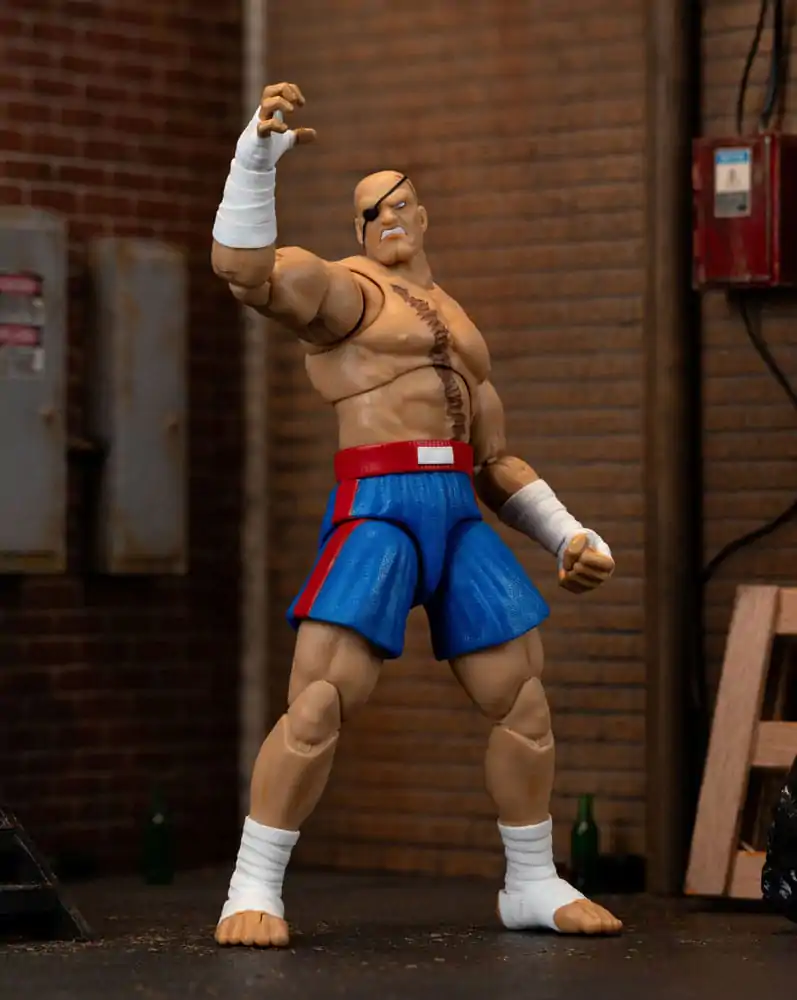 Ultra Street Fighter II: The Final Challengers Action Figure 1/12 Sagat 19 cm product photo